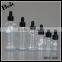  best sellers cosmetic packaging different sizes clear glass bottle with dropper cost price essential oil dropper bottle