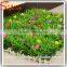 hot sale Mini flower and grass made of artificial grass turf for cozy home and garden decor