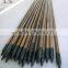 84cm/33inch archery bamboo arrow shaft with varnish and hunting arrowheads