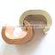 copper connector C clamp double cable clamper