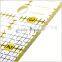 2mm thickness acrylic transparent quilting ruler 6.5*6.5 inch for tailoring #KPR5150
