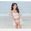 Wholesale young girl white transparent bikini sexy sling bikini