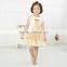 Latest Baby Kids Clothes Beautiful Children Fairy Skirts Wholesale Christmas Golden Childhood Tutu Set Bella Fairy