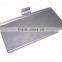 silver double side oval tube sport shoe shope store display stand
