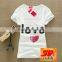 SHORT SLEEVE T SHIRT WOMEN, 100% COTTON