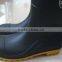 Comfortable Black PVC Heat Protection Chemical Groundwork Safety Boots