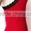 seamless women lace racer back tank top