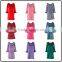 2017 smocked children clothing wholesale girl dresses cotton ruffle bib long sleeve dresses