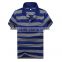 China manfucture Cheap Cotton Material Soft man Striped Polo Shirt wholesale for sale