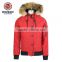 W2003 Supply type OEM Wholesale 2017 new style real coyote fur hood lady luxury down jacket