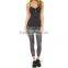 Sexy OEM slim fit yoga clothes fashion tank top for women