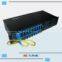SNMP Managed media converter rack