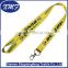 promotion gift heat transfer lanyards with plastic buckle and safely clip