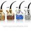retro glass metal hookah/ zb vaporizer smoking pipe hookah/amazing cigarette holder shisha bottle
