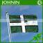 custom JOHNIN made 3*5ft promotional polyester outdoor ddecoration advertising flag