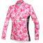 youth fashion stylish women sublimation cycling jersey