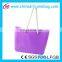 Fashion Waterproof Beach Bags Women Shopping Silicone Handbags