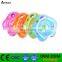Guangdong manufacturer available stocked PVC inflatable neck ring inflatable baby collar ring with 4 colors for selection