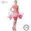 L-14117 Watermelon Red ballroom latin dance dress