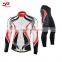 Wholesale cycling cycling pro team custom sublimated spandex long sleeve cycling suit