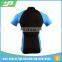 High quality short sleeves sublimation comfortable and quick dry biking sportswear