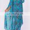 Blue Chiffon Kimono with Floral Print for women