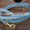 Customized handmade leather dog collar and leashes