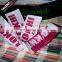 custom brand name logo garment main woven private label