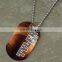 Custom 2017 hot sale metal military pet dog tags