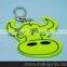 Teddy Bear Soft Reflective PVC Keychain