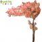 Wedding Pink 200 Cm Height Wood Material Artificial Cherry Blossom Tree