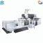 CNC milling machine for alloy wheels with spindle frame