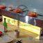 Wear-Resistant Champagne Gold Color Conveyor Belt Sushi For System And Belt Conveyor
