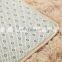 Household modern bedroom shag pile sponge back floor carpet rug