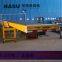 HUASEN truck loading unloading movable telescopic belt conveyor with hydraulic lifting system