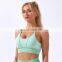 TWOTWINSTYLE Solid Color Breathable For Female Fitness Sports Vest Square Collar Sleeveless Cross Back