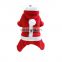 Super Warm New Year pet christmas coat costume dog christmas clothes