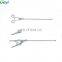 Reusable v-shaped heavy curved needle holder forcpes laparoscopic instruments