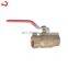best price mini water female easy handle brass ball valve