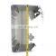 Aluminium extrusion profiles anodized surface with CNC products by finishing machine in industry