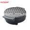 Hot sales non-stick coating electric double waffle maker with CE/ROHS/LFGB