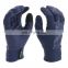 China wholesale knitting anti slip hand gloves with palm silicone