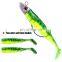 9cm 15g 11cm 25g Shad Bait Soft Plastic Fishing Lure With Jig Head Crank Hook FISHING SOFT LURES