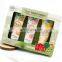 Custom made cardboard gift packing box with ribbon cosmetics packaging