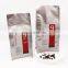 Factory Wholesale Zipper Packaging Coffee Beans Storage Reusable Resealable Mini Coffee Bags