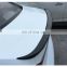 Honghang Factory Manufacture Other Auto Parts Rear Spoiler, ABS Gloss Black Color Rear Trunk Spoilers For KIA K3 2016