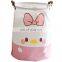 lovely little bear multipurpose collapsible nursery storage basket fabric for children