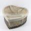 new design heart shape rattan wicker kids storage basket baskets