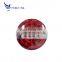 Truck Combination Tail led rear Lamp about round hamburger LED trailer lights rear
