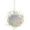 designer gold plated fancy wreath